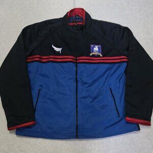 Ted Lasso Jacket Mens Extra Large AFC Richmond Soccer Football Blue Full Zip